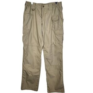 5.11 TACTICAL Pants Womens 12‎ Long Khaki Taclite Pro Duty Ripstop Cargo Work